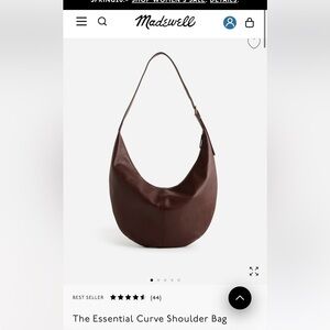 Madewell Essential Curve Shoulder Bag